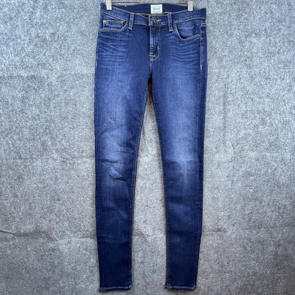 Hudson Jeans Womens 27 Midrise Collete Supper‎ Model Skinny Slim Stretch